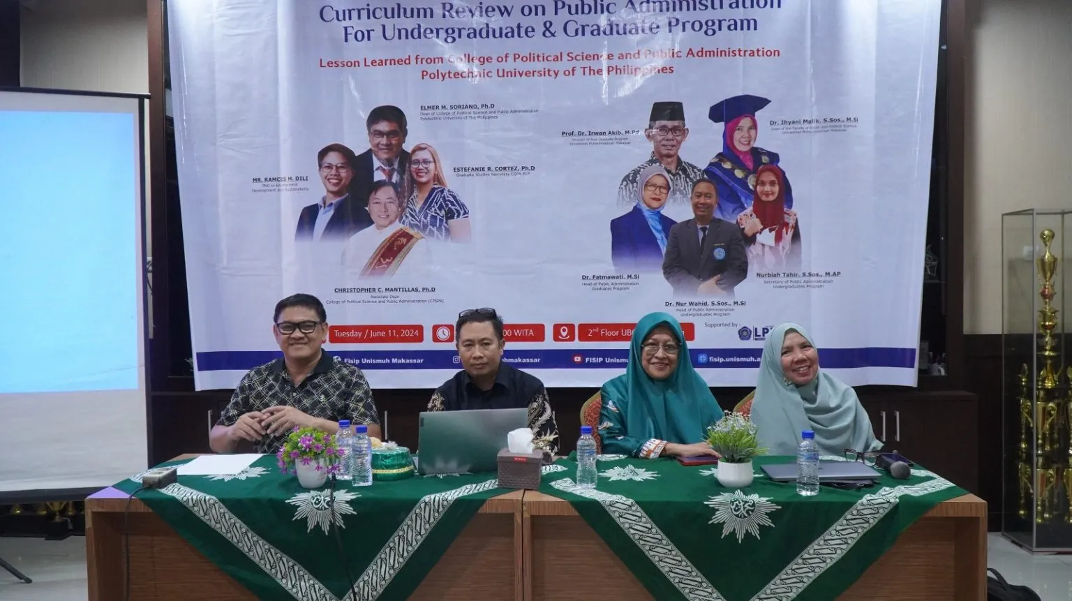 Magister Ilmu Administrasi Publik Gandeng Universitas Filipina Tingkatkan Mutu Kurikulum