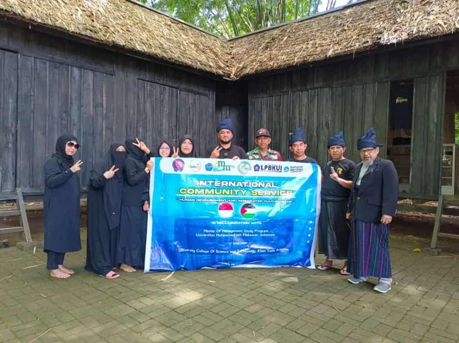 Internasionalisasi Kampus, Prodi S2 Manajemen Kolaborasi PKM dengan Universitas dari Palestina